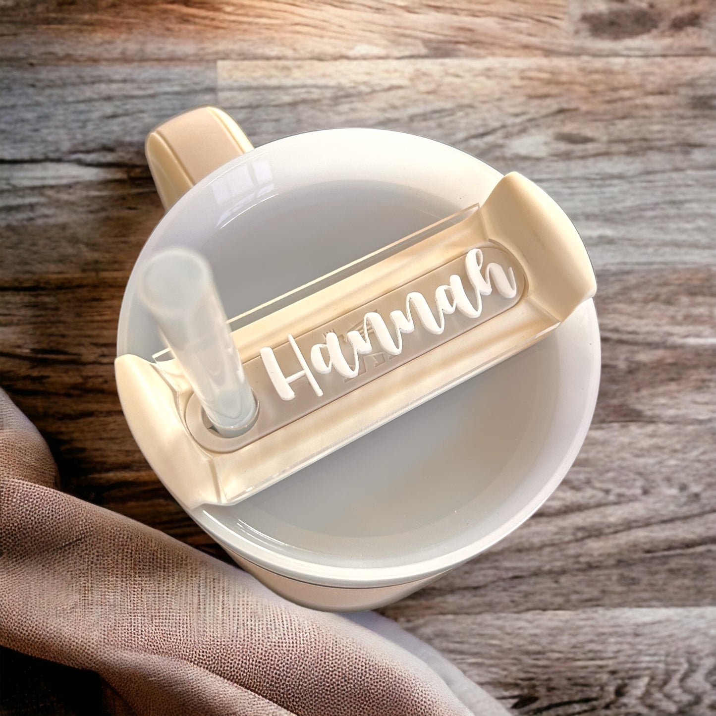 Stanley Tumbler Acrylic Name Plate