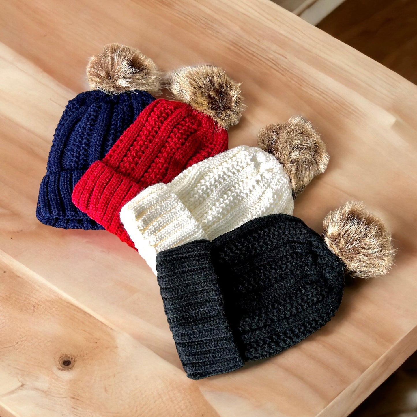 Personalized Knit Beanie Hat